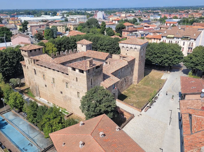 Rocca Viscontea di Romano di Lombardia, Italy
